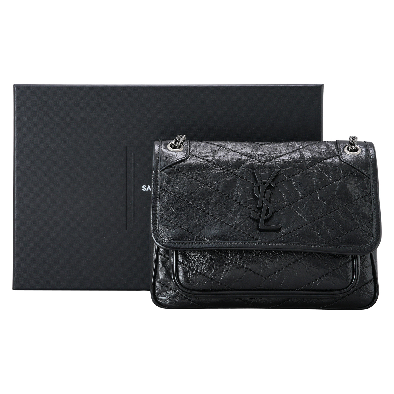 YVES SAINT LAURENT(USED)생로랑 633160 니키 베이비 체인 숄더백